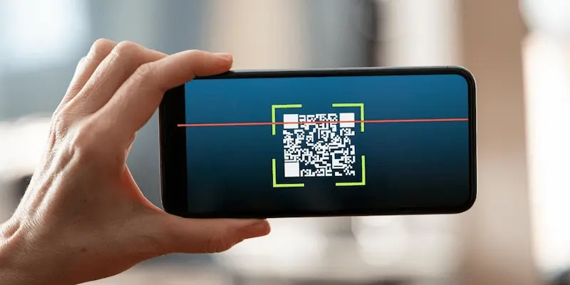 Nạp tiền quét mã QR code đơn giản